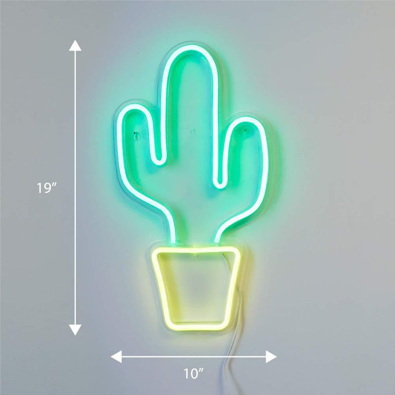 Cactus LED Neon Sign by Ocean Galaxy Light™