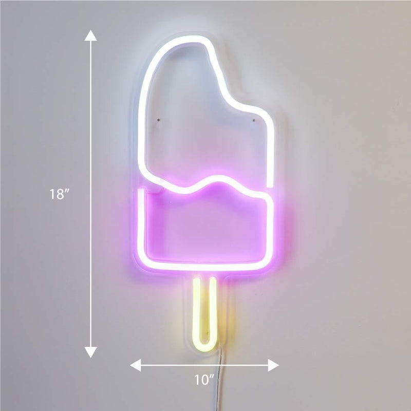 Popsicle LED Neon Sign by Ocean Galaxy Light™