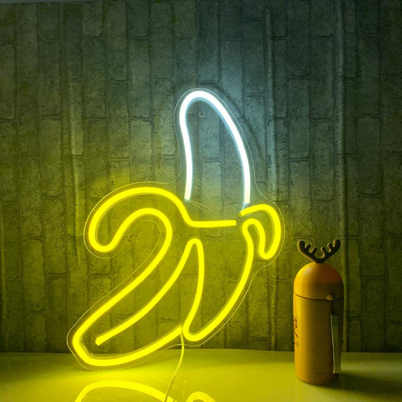 Banana LED Neon Sign by Ocean Galaxy Light™